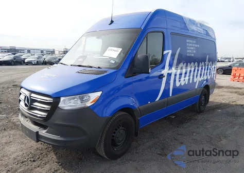 2025 Mercedes-Benz Sprinter 2500 Standard Roof 4-Cyl Diesel from USA, damaged, VIN W1Z4KFHY9SP788383